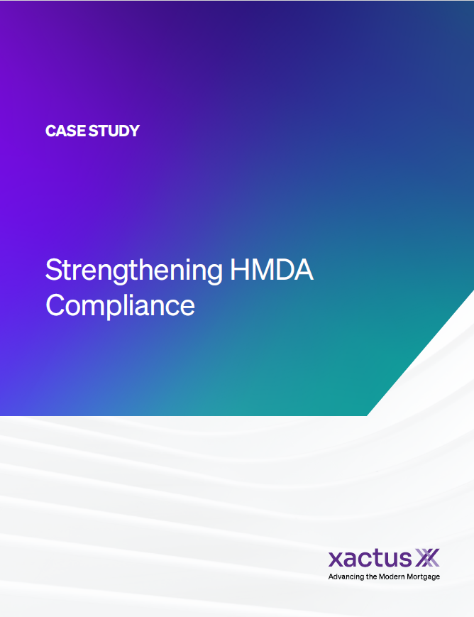 HMDA Cover Sheet